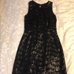 Back Detail Sequin Dress